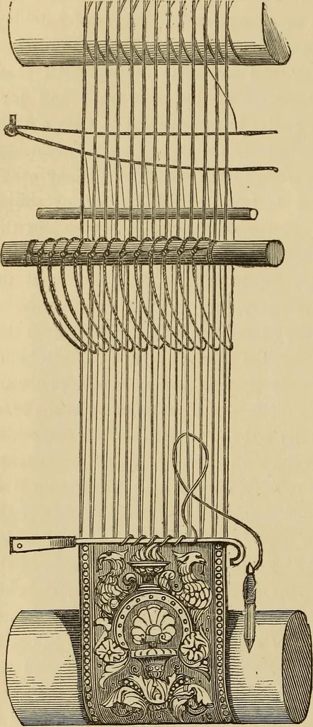 An illustration from Tapestry, 1878, leaf 19
