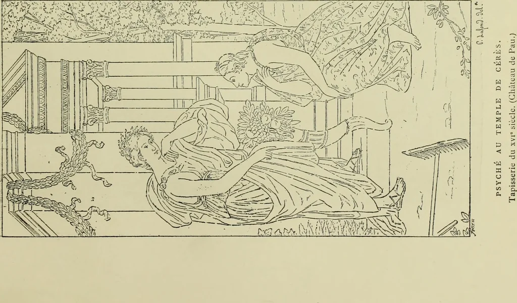 An illustration from Tapisseries, broderies et dentelles; recueil de modeles anciens et modernes, 1890, leaf 124