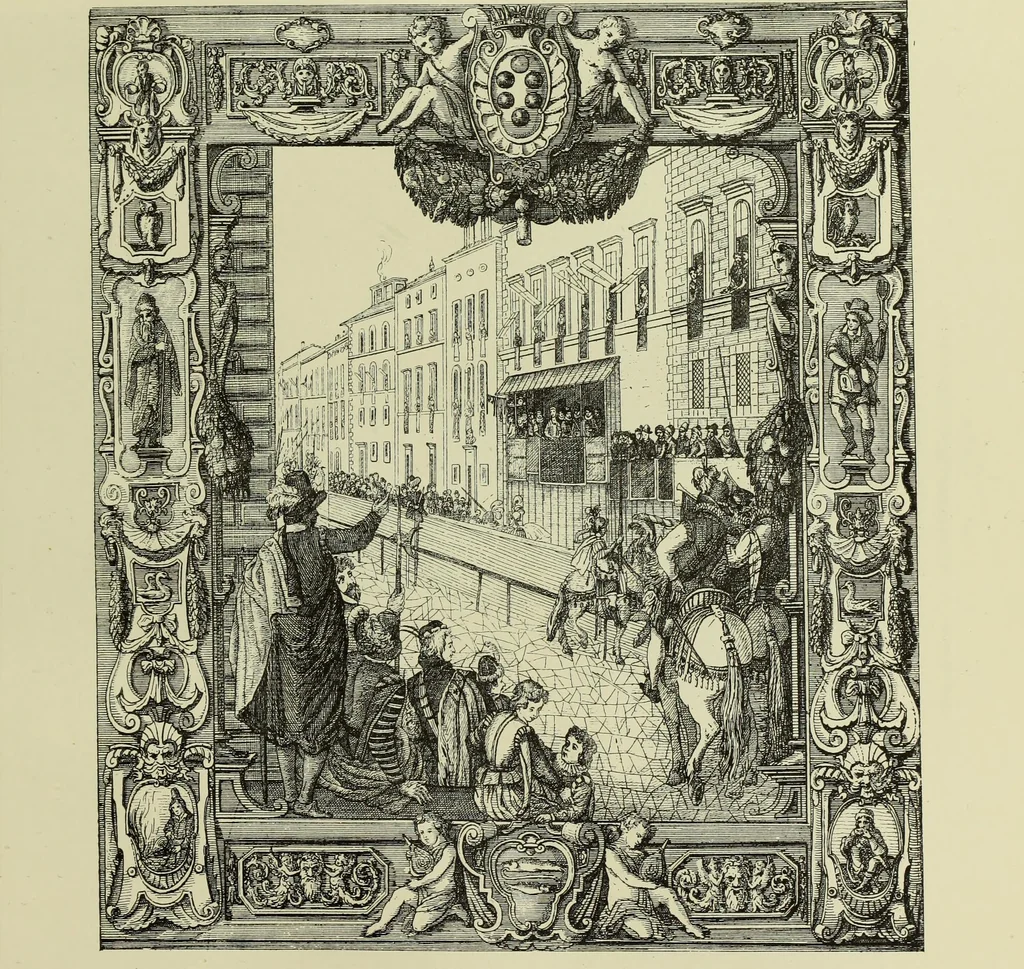 An illustration from Tapisseries, broderies et dentelles; recueil de modeles anciens et modernes, 1890, leaf 130