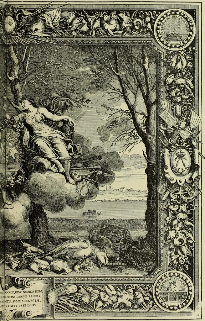 An illustration from Tapisseries, broderies et dentelles; recueil de modeles anciens et modernes, 1890, leaf 136
