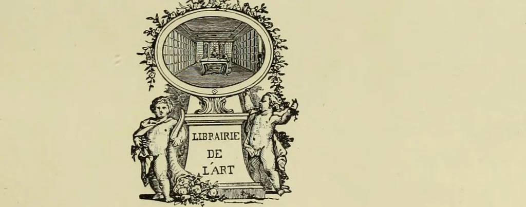 An illustration from Tapisseries, broderies et dentelles; recueil de modeles anciens et modernes, 1890, leaf 14