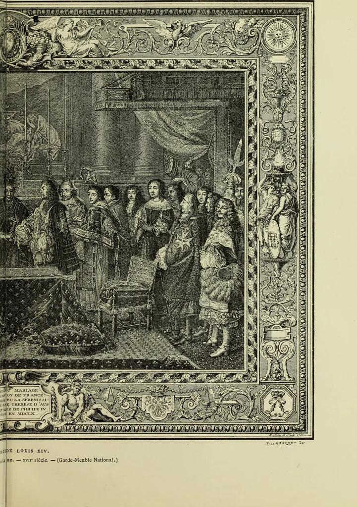 An illustration from Tapisseries, broderies et dentelles; recueil de modeles anciens et modernes, 1890, leaf 146