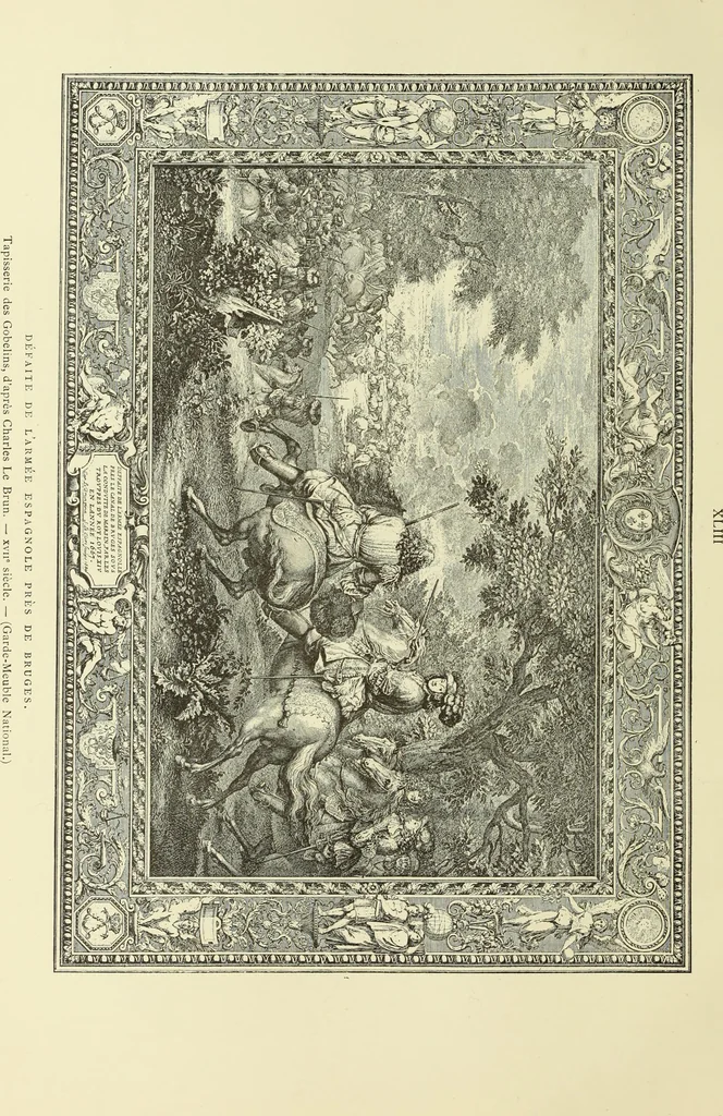 An illustration from Tapisseries, broderies et dentelles; recueil de modeles anciens et modernes, 1890, leaf 149