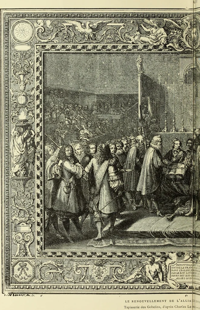 An illustration from Tapisseries, broderies et dentelles; recueil de modeles anciens et modernes, 1890, leaf 151
