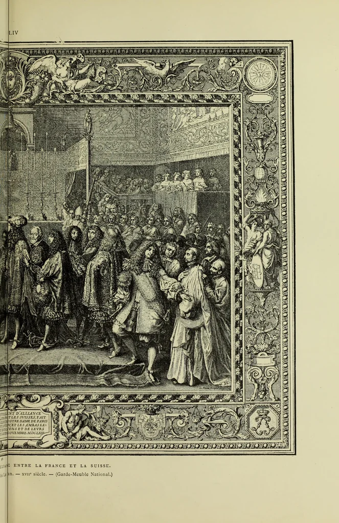 An illustration from Tapisseries, broderies et dentelles; recueil de modeles anciens et modernes, 1890, leaf 152