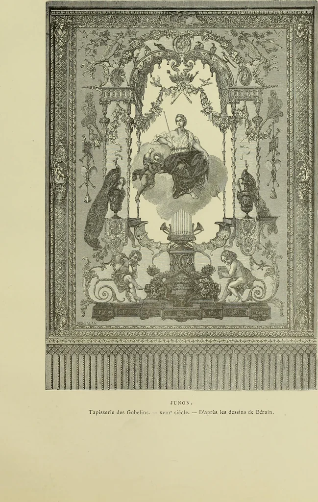 An illustration from Tapisseries, broderies et dentelles; recueil de modeles anciens et modernes, 1890, leaf 154