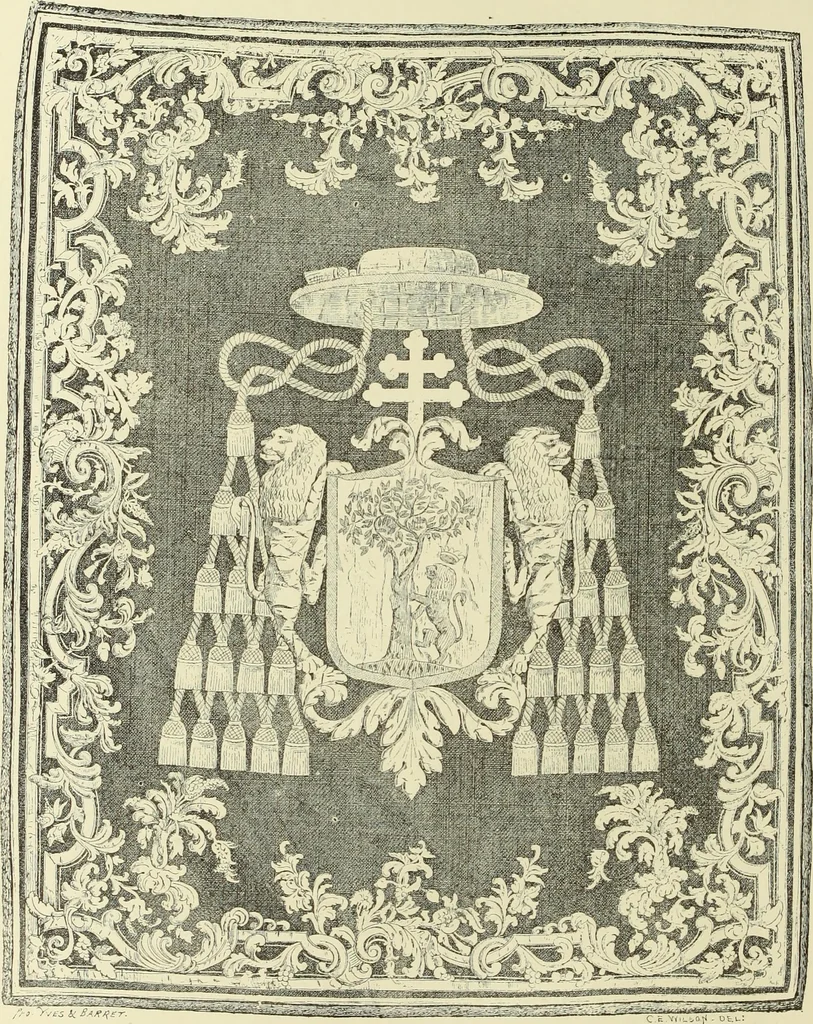An illustration from Tapisseries, broderies et dentelles; recueil de modeles anciens et modernes, 1890, leaf 189