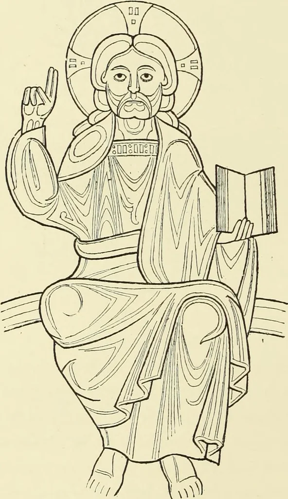 An illustration from Tapisseries, broderies et dentelles; recueil de modeles anciens et modernes, 1890, leaf 19