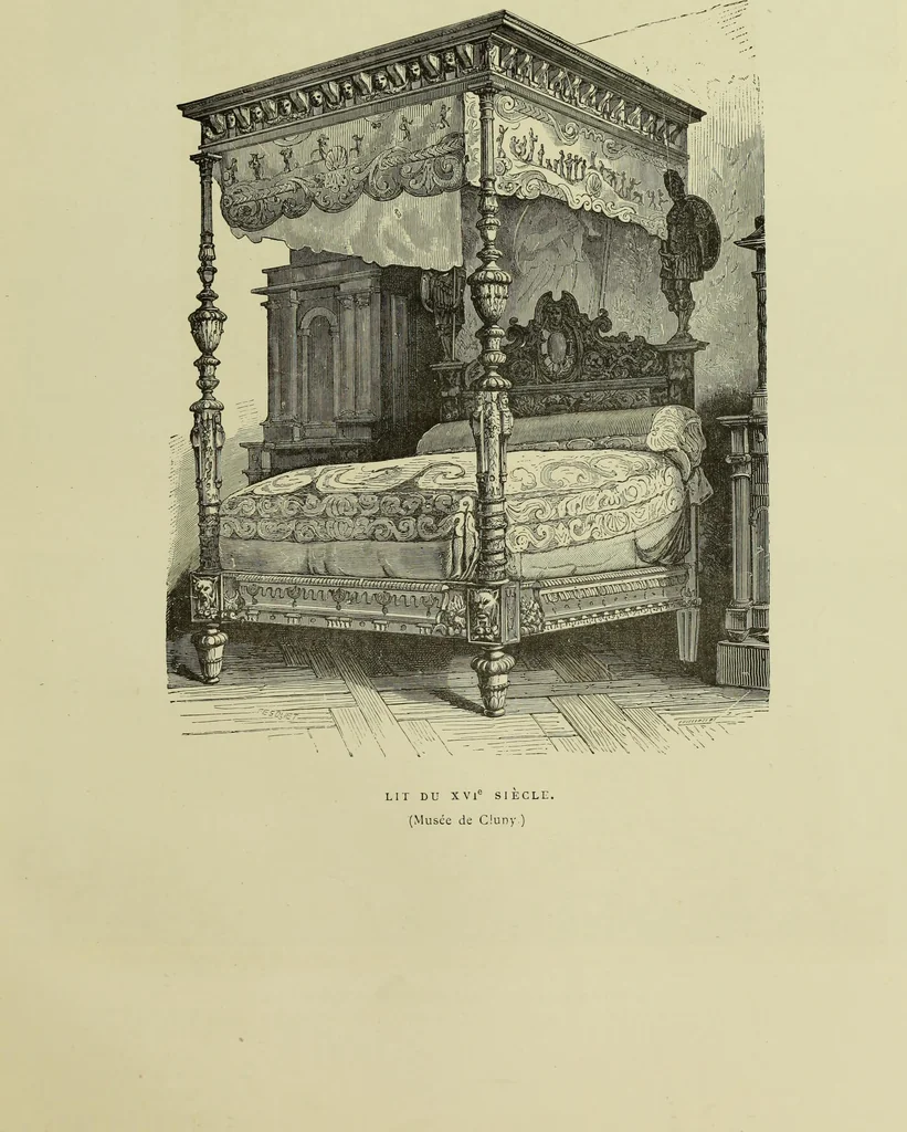 An illustration from Tapisseries, broderies et dentelles; recueil de modeles anciens et modernes, 1890, leaf 192