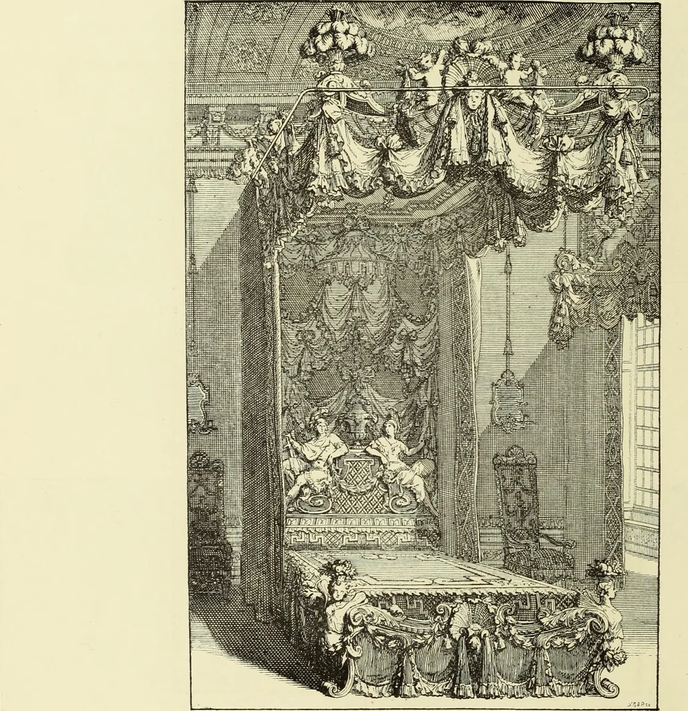 An illustration from Tapisseries, broderies et dentelles; recueil de modeles anciens et modernes, 1890, leaf 195