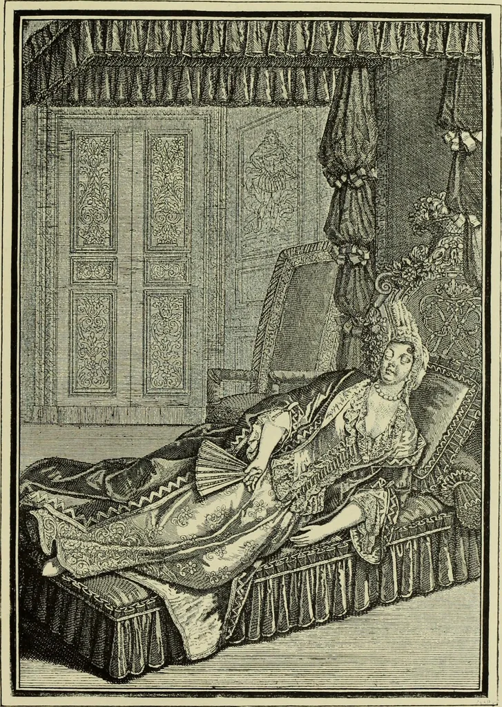 An illustration from Tapisseries, broderies et dentelles; recueil de modeles anciens et modernes, 1890, leaf 196