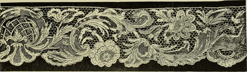 An illustration from Tapisseries, broderies et dentelles; recueil de modeles anciens et modernes, 1890, leaf 208