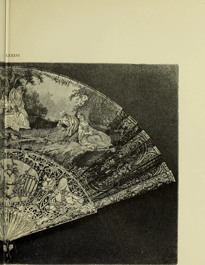 An illustration from Tapisseries, broderies et dentelles; recueil de modeles anciens et modernes, 1890, leaf 218