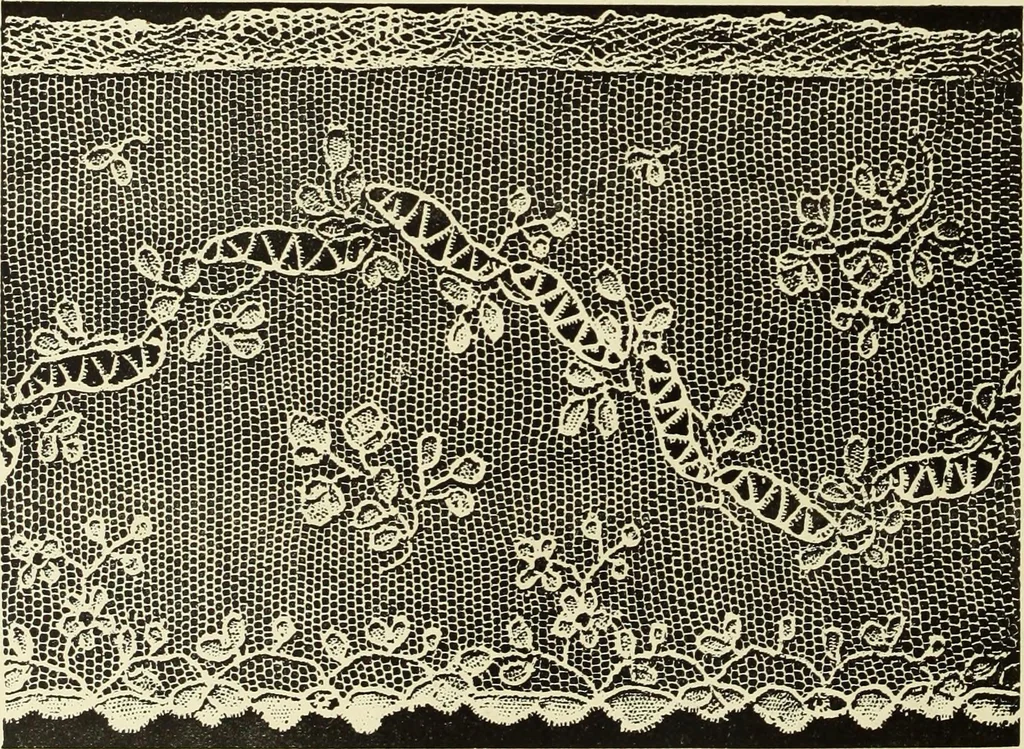 An illustration from Tapisseries, broderies et dentelles; recueil de modeles anciens et modernes, 1890, leaf 227