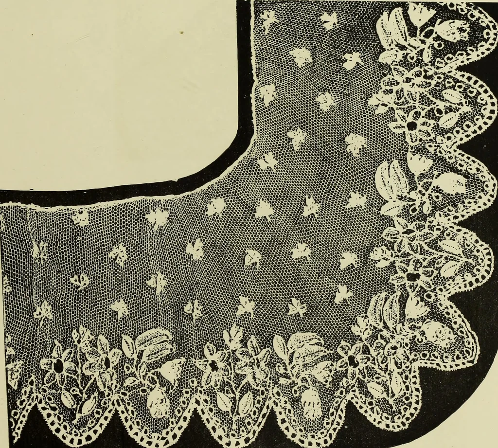 An illustration from Tapisseries, broderies et dentelles; recueil de modeles anciens et modernes, 1890, leaf 228