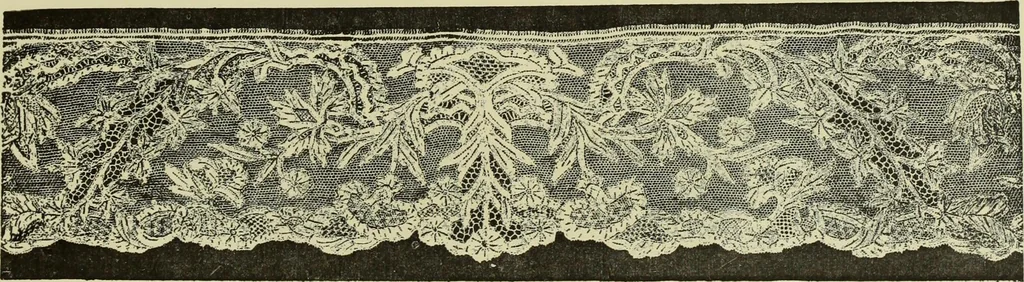 An illustration from Tapisseries, broderies et dentelles; recueil de modeles anciens et modernes, 1890, leaf 230