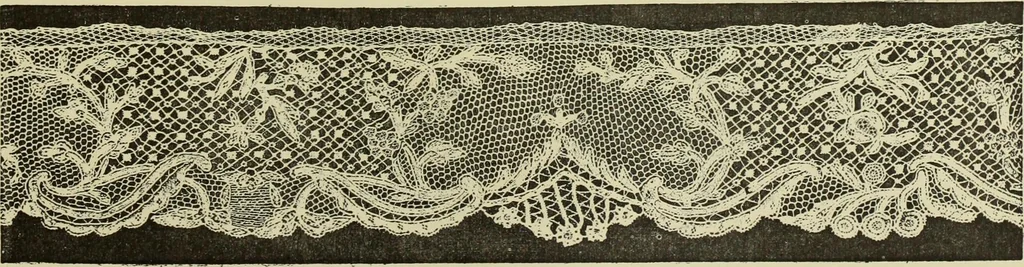 An illustration from Tapisseries, broderies et dentelles; recueil de modeles anciens et modernes, 1890, leaf 230