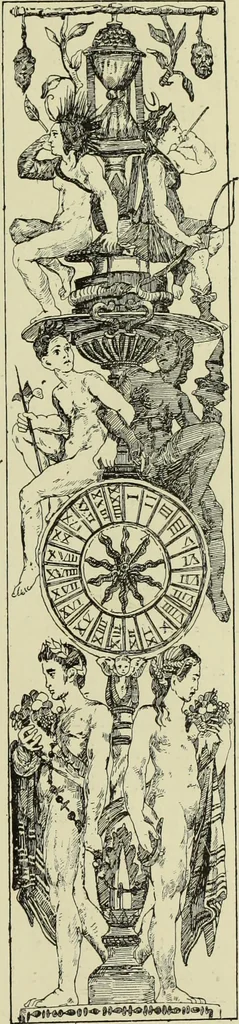 An illustration from Tapisseries, broderies et dentelles; recueil de modeles anciens et modernes, 1890, leaf 36