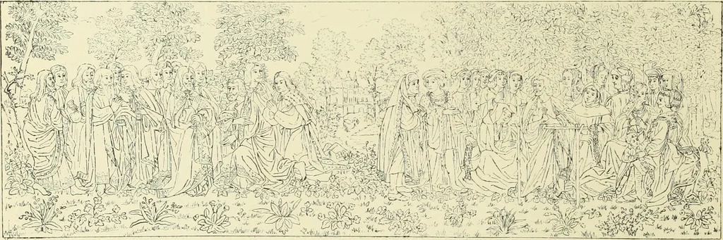 An illustration from Tapisseries, broderies et dentelles; recueil de modeles anciens et modernes, 1890, leaf 63