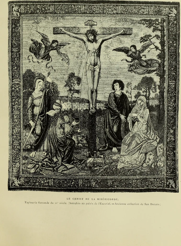 An illustration from Tapisseries, broderies et dentelles; recueil de modeles anciens et modernes, 1890, leaf 66