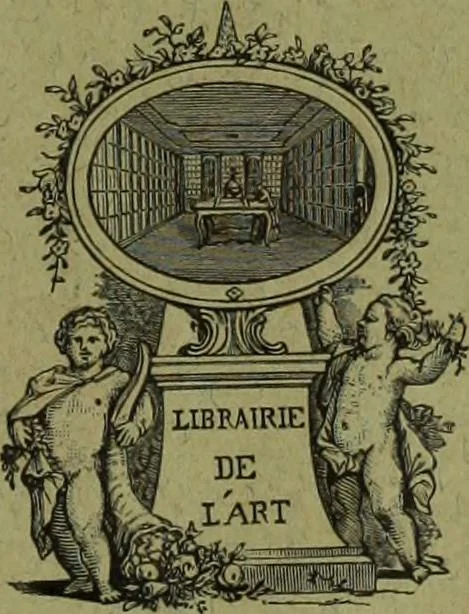 An illustration from Tapisseries, broderies et dentelles; recueil de modeles anciens et modernes, 1890, leaf 8