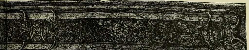 An illustration from Tapisseries, broderies et dentelles; recueil de modeles anciens et modernes, 1890, leaf 94
