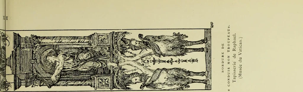 An illustration from Tapisseries, broderies et dentelles; recueil de modeles anciens et modernes, 1890, leaf 98