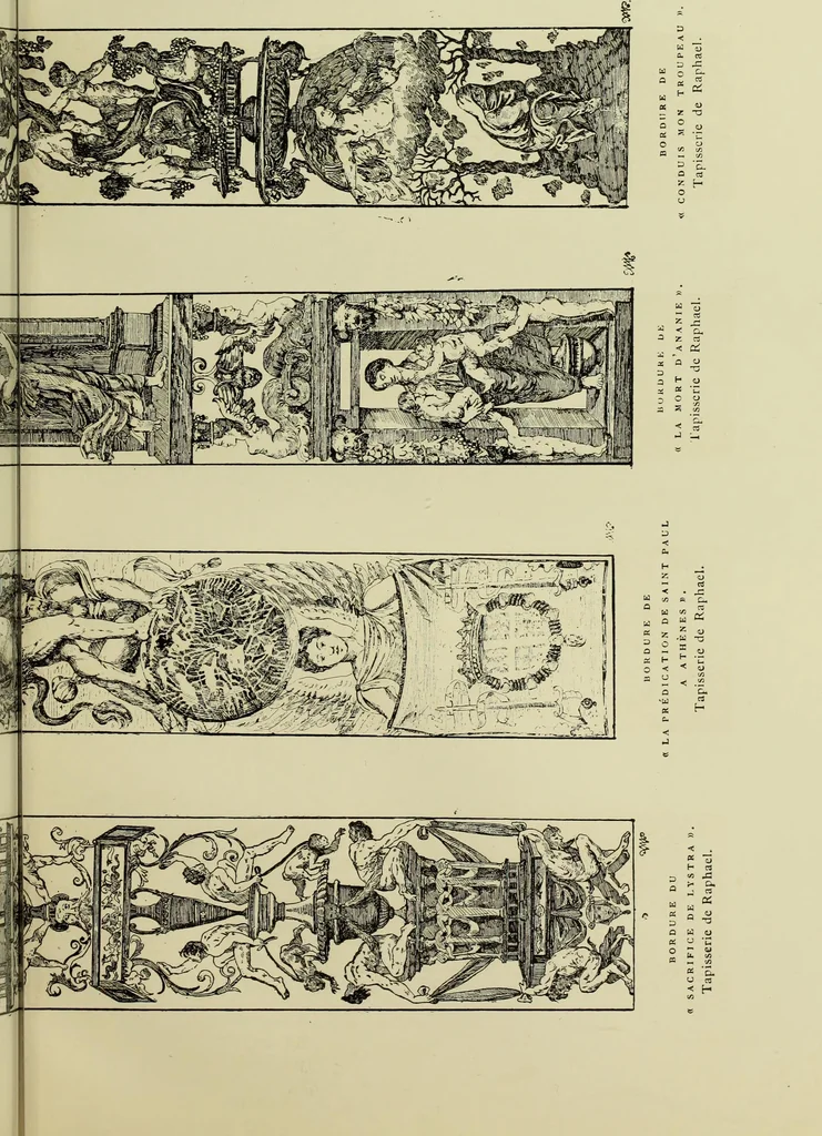 An illustration from Tapisseries, broderies et dentelles; recueil de modeles anciens et modernes, 1890, leaf 98