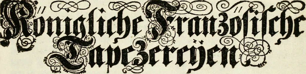 An illustration from Tapisseries du roy, ou sont representez les quatre elemens et les quatre saisons : avec les devises qvi les accompagnent et leur explication = Königliche französische Tapezereyen, oder überaus schöne Sinn-Bilder, in welchen die vier Element, samt den vier Jahr-Zeiten, neben den Dencksprüchen und ihren Ausslegungen, vorgestellet werden, 1690, leaf 6