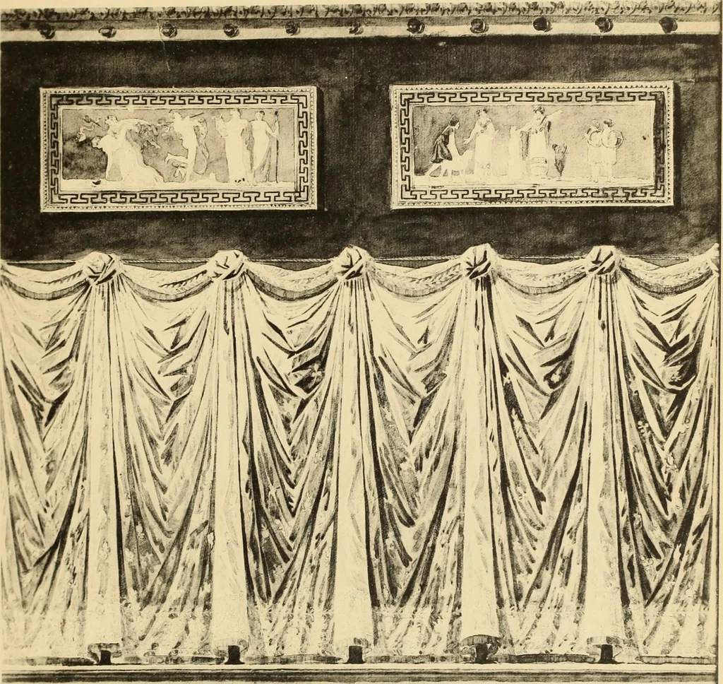 An illustration from Tapis, tissus & faïences orientales, suite des Dessins de tissus (Europe, XVIIIe & XIXe siècles), 1900, leaf 10