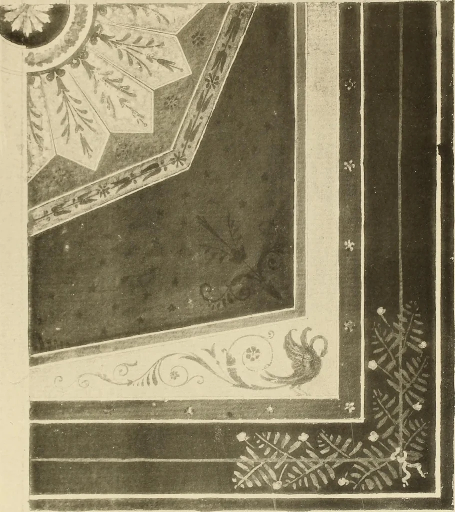 An illustration from Tapis, tissus & faïences orientales, suite des Dessins de tissus (Europe, XVIIIe & XIXe siècles), 1900, leaf 38