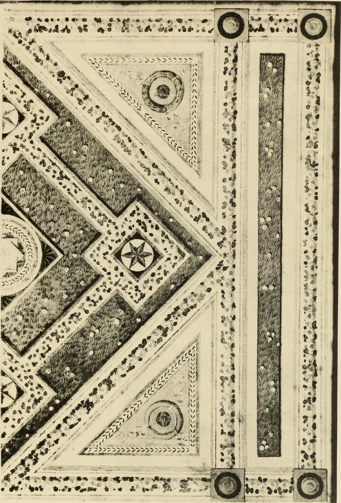 An illustration from Tapis, tissus & faïences orientales, suite des Dessins de tissus (Europe, XVIIIe & XIXe siècles), 1900, leaf 44