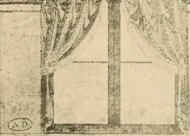 An illustration from Tapis, tissus & faïences orientales, suite des Dessins de tissus (Europe, XVIIIe & XIXe siècles), 1900, leaf 60