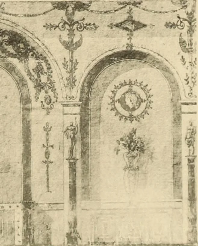 An illustration from Tapis, tissus & faïences orientales, suite des Dessins de tissus (Europe, XVIIIe & XIXe siècles), 1900, leaf 60