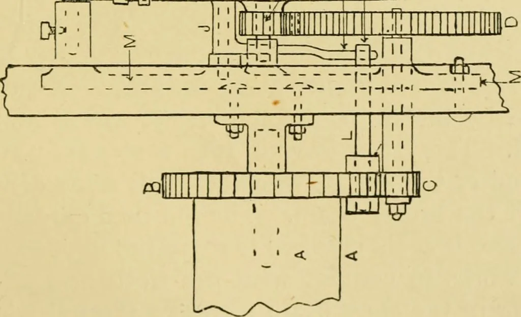 An illustration from Tappet and dobby looms : their mechanism and management, 1912, leaf 192
