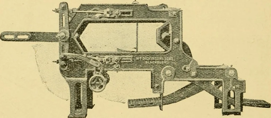 An illustration from Tappet and dobby looms : their mechanism and management, 1912, leaf 235