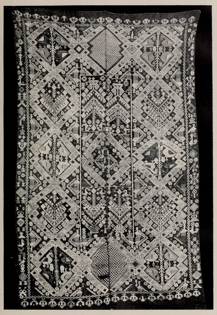 An illustration from Tappeti rustici italiani, 1922, leaf 81