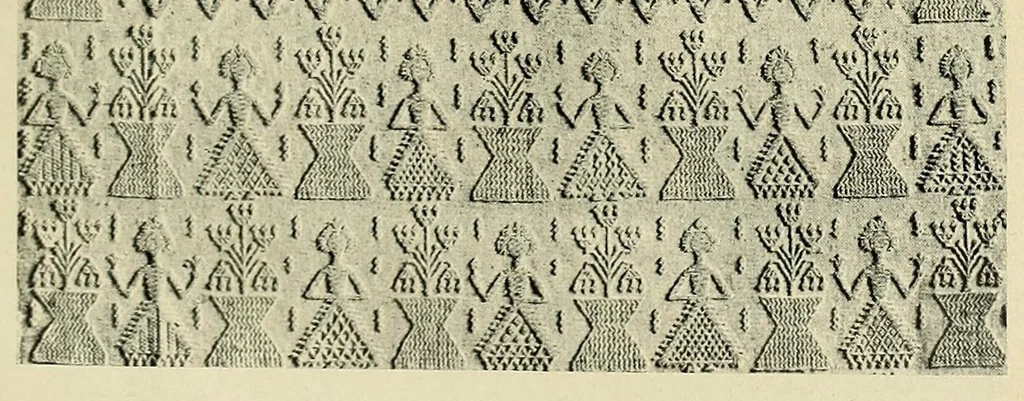 An illustration from Tappeti rustici italiani, 1922, leaf 103