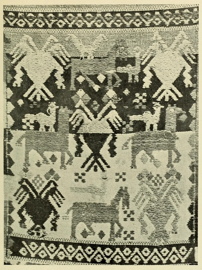 An illustration from Tappeti rustici italiani, 1922, leaf 65