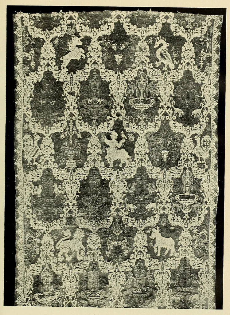 An illustration from Tappeti rustici italiani, 1922, leaf 73