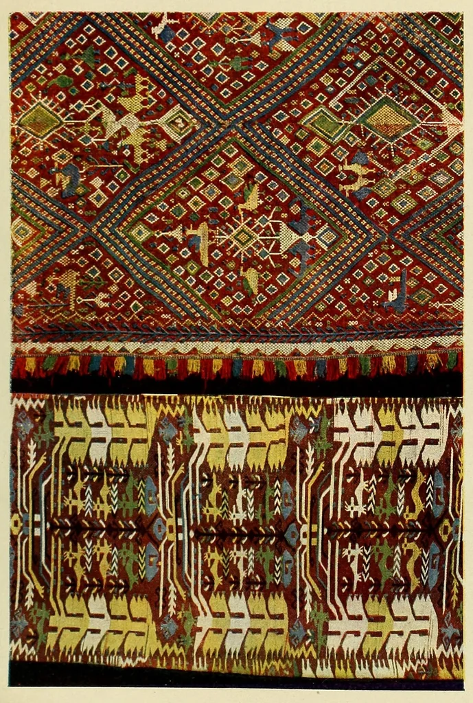 An illustration from Tappeti rustici italiani, 1922, leaf 99