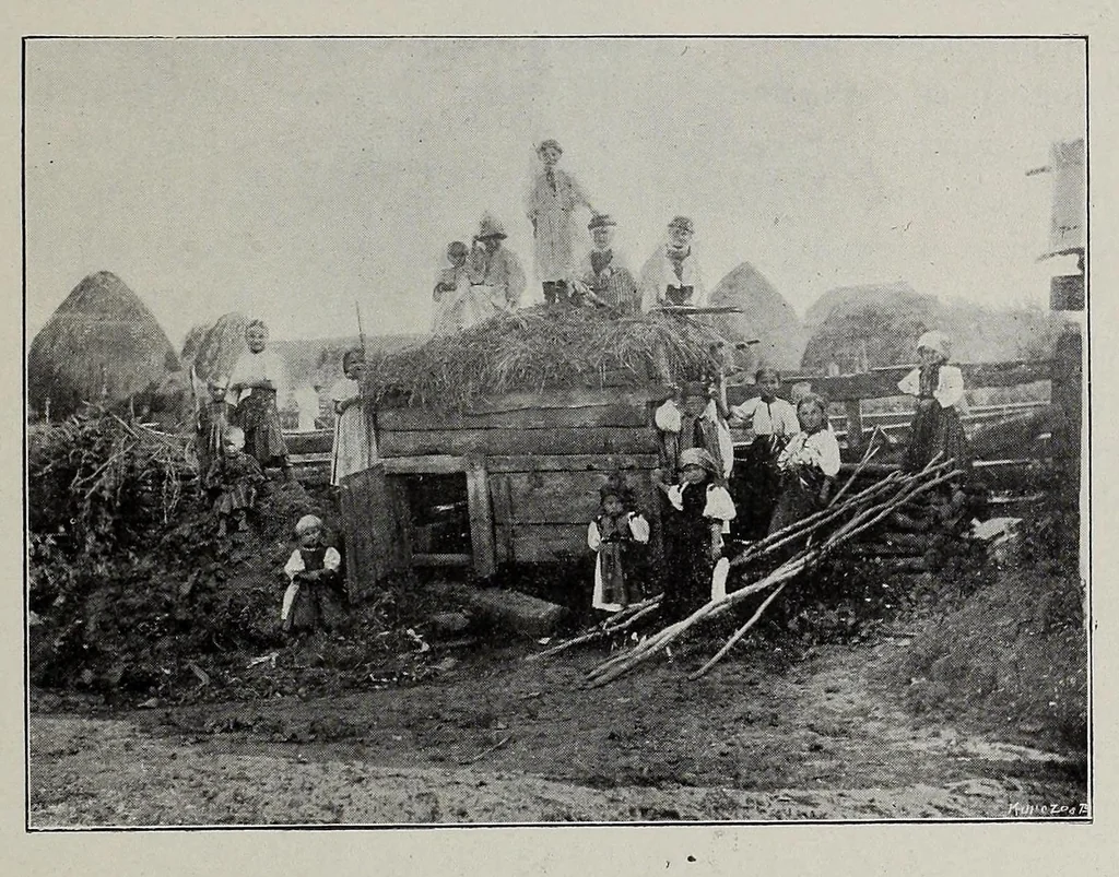 An illustration from Tarka képek : a kalotaszegi varrottas világából, 1896, leaf 23