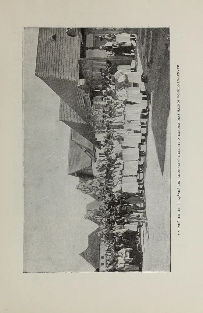 An illustration from Tarka képek : a kalotaszegi varrottas világából, 1896, leaf 77