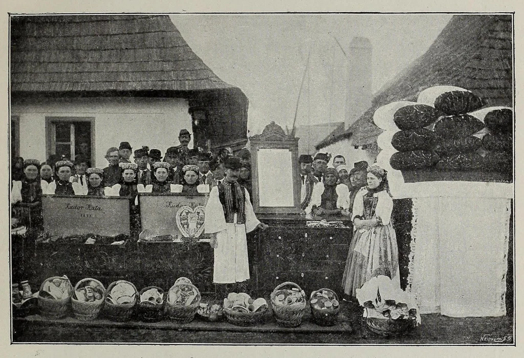 An illustration from Tarka képek : a kalotaszegi varrottas világából, 1896, leaf 85