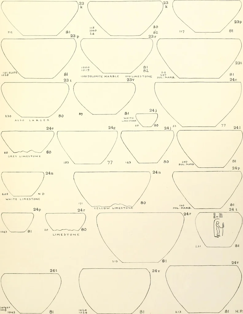 An illustration from Tarkhan I and Memphis V, 1913, leaf 122
