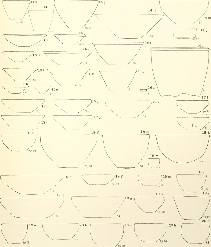 An illustration from Tarkhan I and Memphis V, 1913, leaf 142
