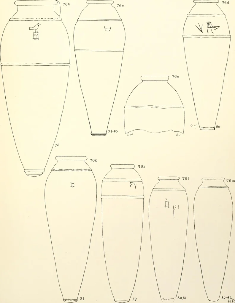 An illustration from Tarkhan I and Memphis V, 1913, leaf 160