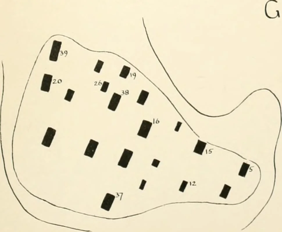 An illustration from Tarkhan I and Memphis V, 1913, leaf 194