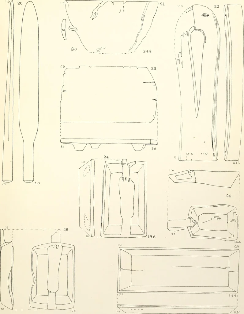 An illustration from Tarkhan I and Memphis V, 1913, leaf 72