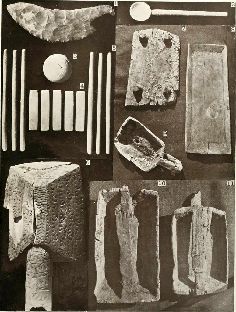 An illustration from Tarkhan I and Memphis V, 1913, leaf 74